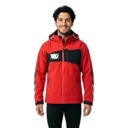 Veste Shell Accelerate 18001 Outer Lining Traffic Red / Black 3XL