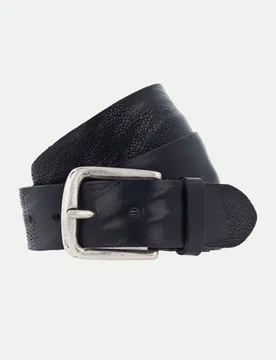 Gürtel aus Leder Schwarz 100 - Vanzetti - FashionsVida