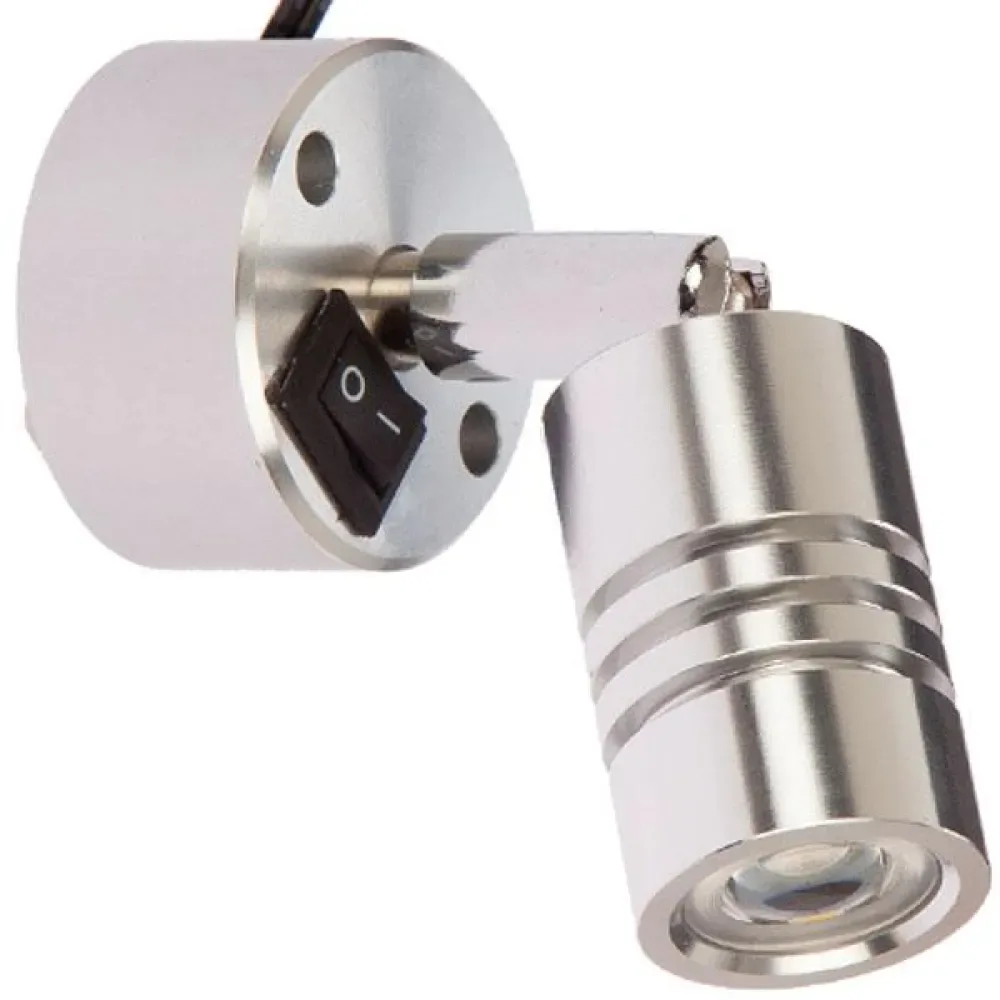 Wall Reader 1 Sw Lamp Silver One Size unisex - NauticLED - FashionsVida