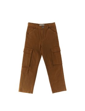 IDO Pantalone Cargo COGNAC L