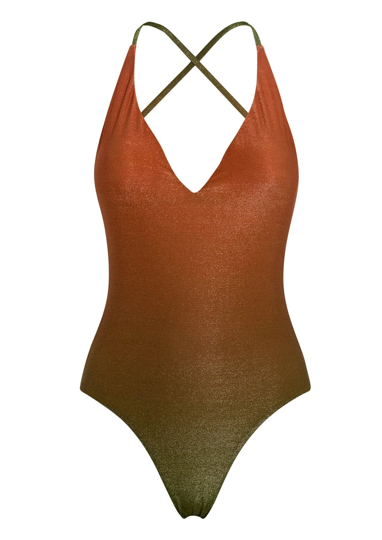 Sfumato Olive Azania One Piece - XS - Paolita London - FashionsVida