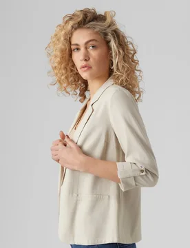 Blazer clásica de mujer abierta - Vero Moda - FashionsVida