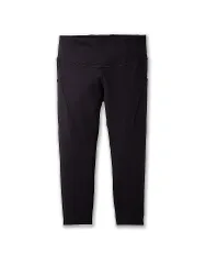 Damen Lauftight Spark Capri schwarz S W