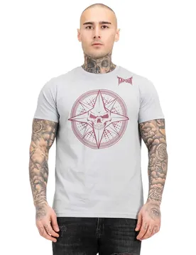 T-shirt à Manches Courtes Skrape Grey / Red 2XL