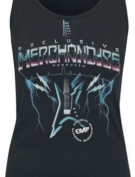 Top - M bis XXL - für Damen - Größe XL - schwarz - Frauen - female - EMP Stage Collection - FashionsVida