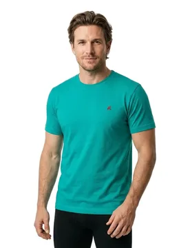 T-shirt à Manches Courtes M3015 .000.2660 Emerald 2XL - Replay - FashionsVida