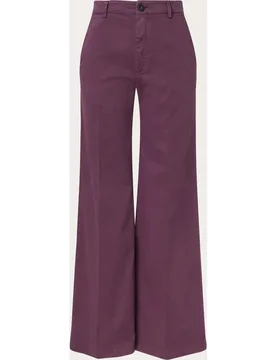 Pantalón flare de algodón - Forte Forte - FashionsVida