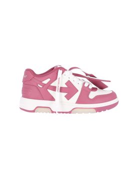 Off--Inspired Low-Top Leather Sneakers for Women