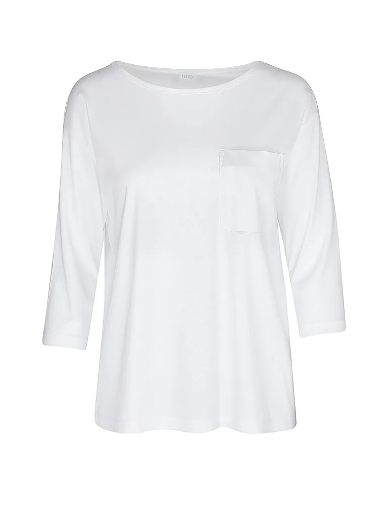 Mey Haut de pyjama blanc blanc 44 - Mey - FashionsVida