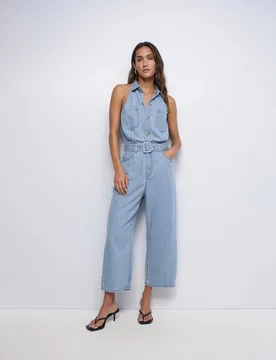 Mono en lightdenim de mujer - Salsa Jeans - FashionsVida