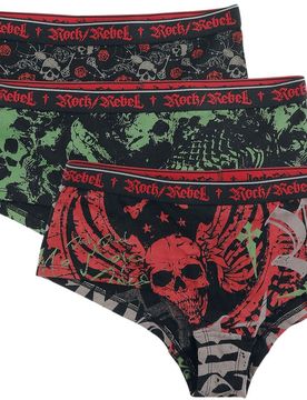 Rock Panty - Trigger - XS bis XXL - für Damen - Größe XS - schwarz - Frauen - female