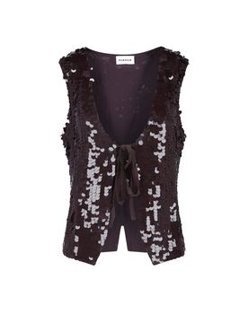 Sculpted Stretch Polyamide Top
