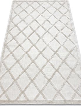 Teppiche Teppich Santo Sisal 58365b Gitter Beige 80x150 Cm 80x150 Cm