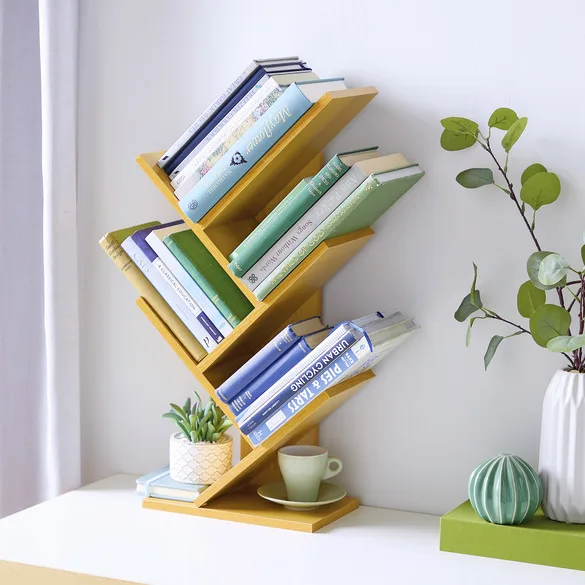Bücherregal Baumform 4Ebenen - 3Pagen - FashionsVida
