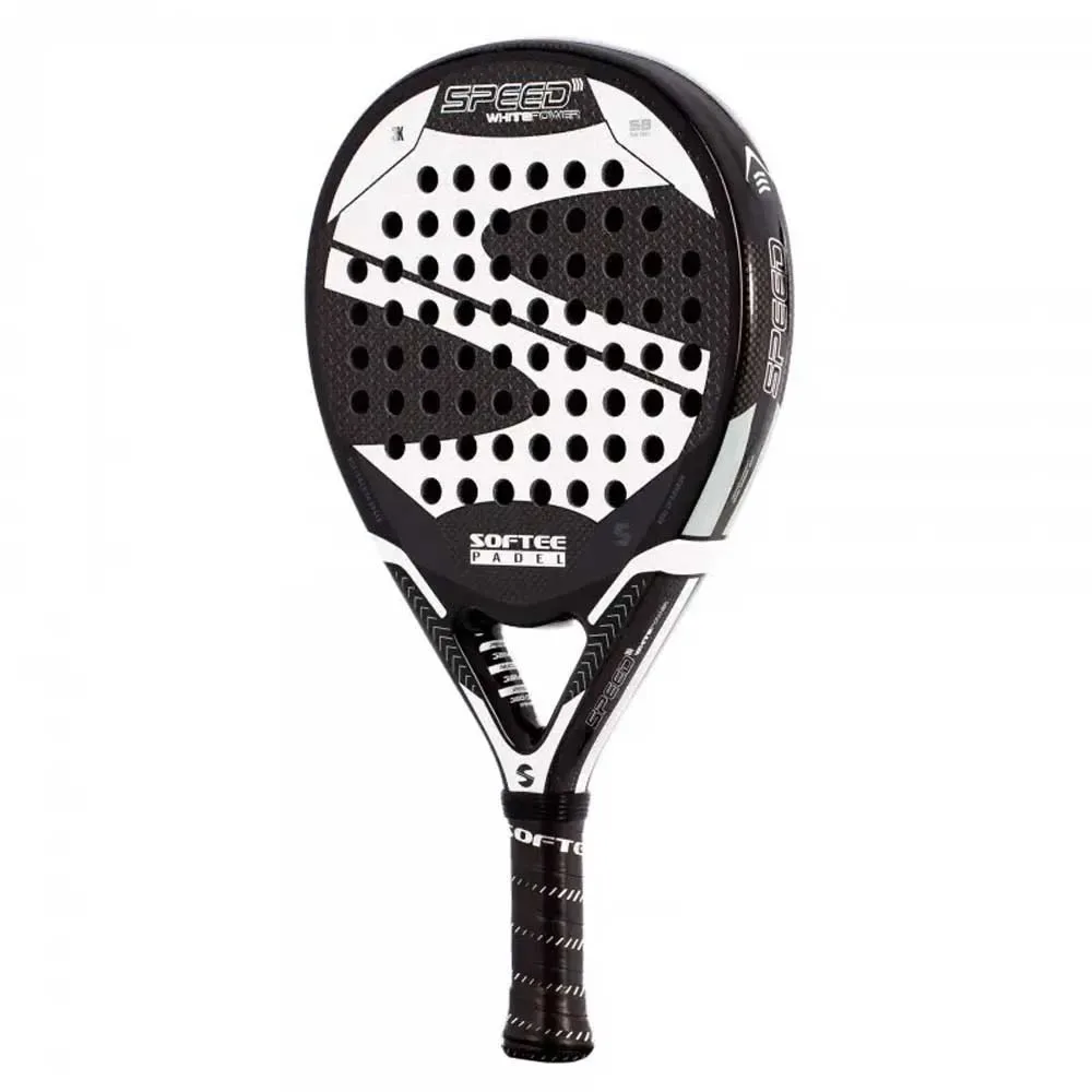 Speed Padel Racket White Power One Size - Softee - FashionsVida