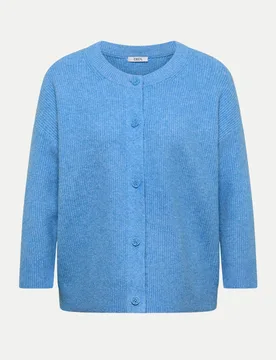 Cecil Kurzer Cardigan Blau XXL - CECIL - FashionsVida