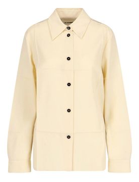Jil Sander Camicia In Lana Vergine