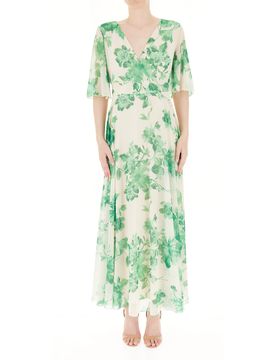 Abito in fantasia VERDE XS