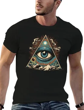 All Seeing Eye T-Shirt t shirt man casual g man t shirts for men printed t shirts for man T-shirt - Aliexpress - FashionsVida