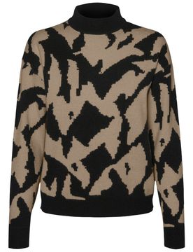 Pullover Gold New nero e beige 10311357