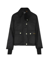 Leichtsteppjacke BEADNELL WAX JACKET schwarz 34 damen