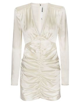 V-neck Long Sleeve Dress Size 34