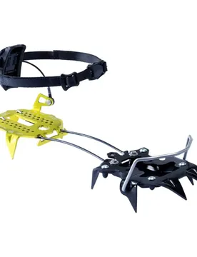 Crampon Mezzalama Black Out / Neon Yellow One Size unisex