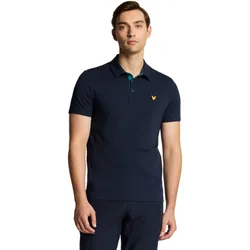 Lyle Polo Contrast Placket, navy xxl
