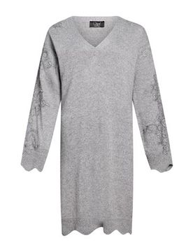 Minivestido Mujer Gris 36 Mujer