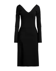 Midi-Kleid Damen Schwarz L,M,S Damen