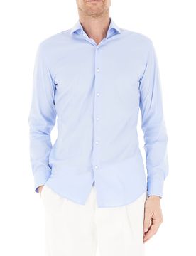 Camicia maniche lunghe BOSS AZZURRO CHIARO 39
