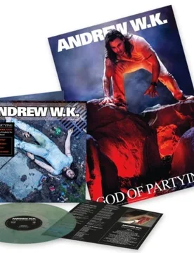 God is partying von - LP (Coloured, Limited Edition, Re-Release, Standard) - None - unisex - Andrew W.K. - FashionsVida