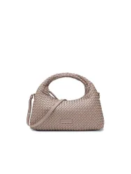 Bolso de piel - Bolso de mano SADIE GRANDE WEAVE SILKY beige