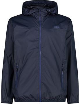 Man jacket rain fix hood chubasquero hombre Azul (50)
