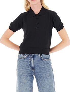 Polo in maglia NERO II