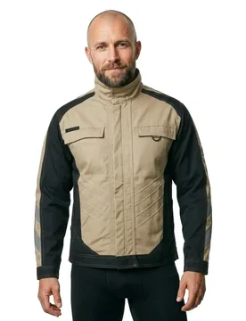 Veste Unique 12209 Light Khaki / Black 2XL - MASCOT - FashionsVida