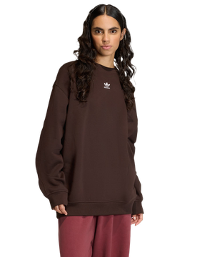Fleece Donna - Felpe Marrone - Taglia M (38-40) - Jersey di cotone M (38-40)