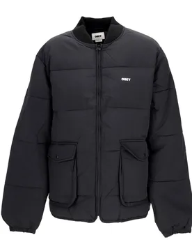 Giubbotto Uomo Charlie Jacket Black - OBEY - FashionsVida