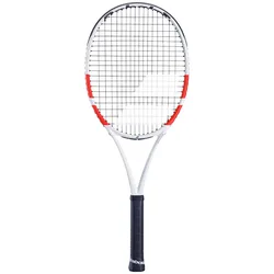 Pure Strike 16/20 Unstrung Tennis Racket White / Red / White 2