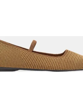 Mercedita punta cuadrada textil max - Rothy´s - FashionsVida