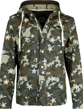 Übergangsjacke für Damen multicolor "Camo meet Stars" von - Frauen - female - RED by EMP - FashionsVida