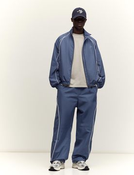 Pantalon Baggy Technique S Bleu