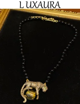 Vintage fashion classic copper plated 18K golden leopard design version paired with bohemian women's jewelry necklace - Aliexpress - FashionsVida