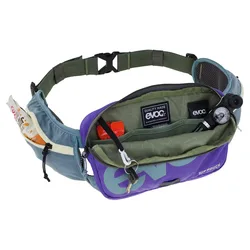 Marsupio Hip Pouch 1l Steel / Violet / Dark Olive