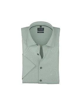 Olymp Camisa Regular Fit verde 38 - Olymp - FashionsVida