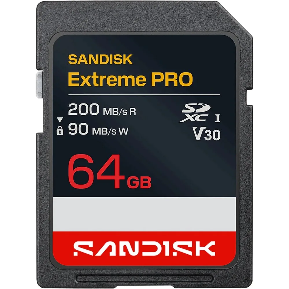 Tarjeta de memoria Extreme PRO SD UHS-I - 64GB - Sandisk - FashionsVida