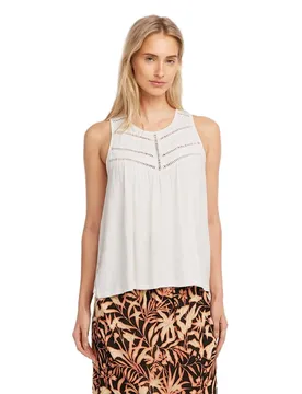 T-shirt Sans Manches Essentials Tokeena Snow White XS