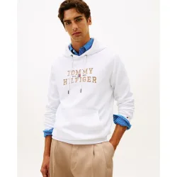 Sudadera de caballero con capucha sin cremallera