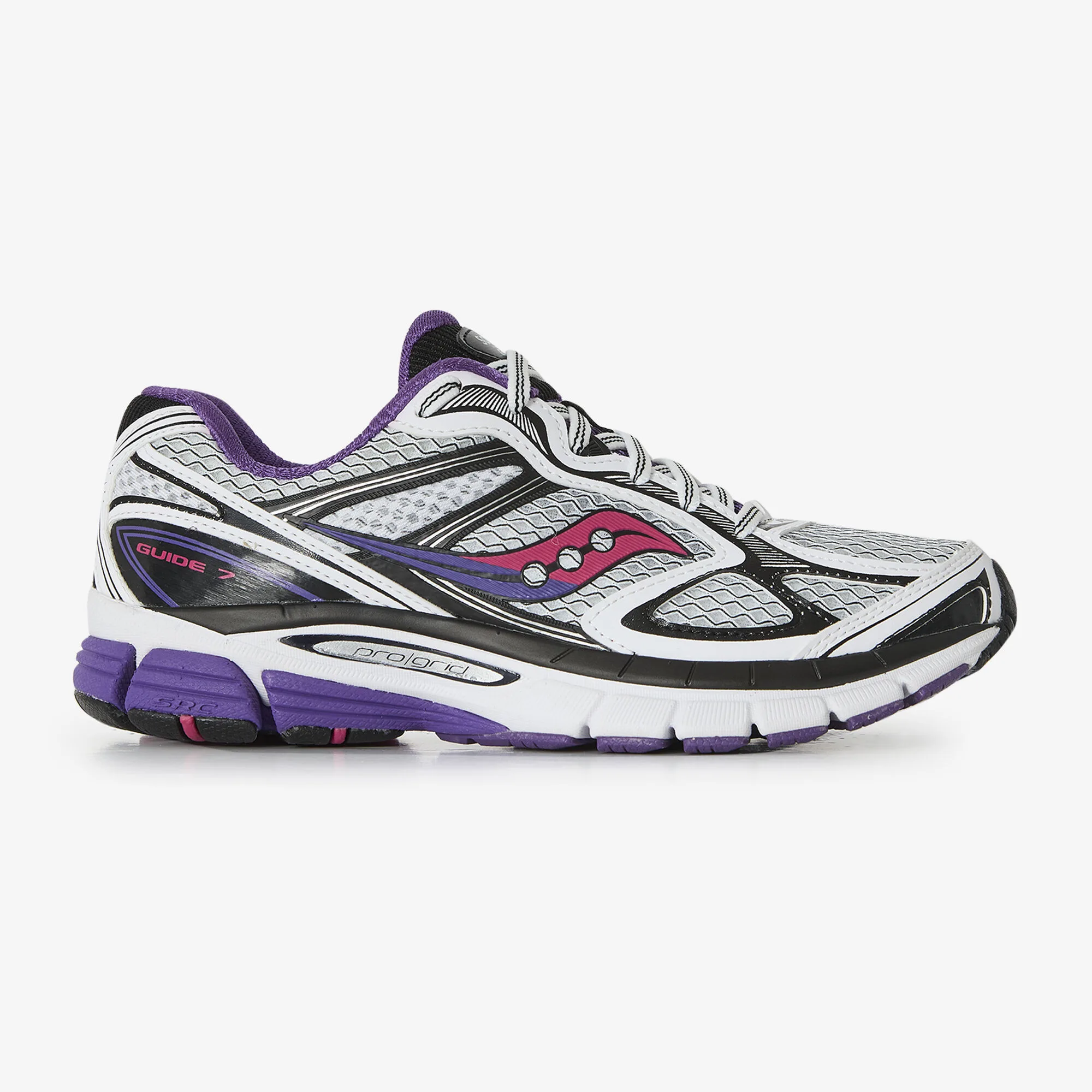 Progrid Guide 7 blanc/violet 36 - Saucony - FashionsVida