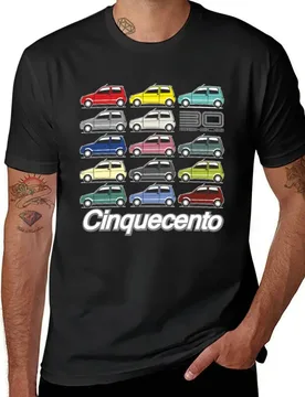 Fiat Cinquecento 30 years T-Shirt cute clothes vintage clothes Short sleeve tee mens t shirts - Aliexpress - FashionsVida